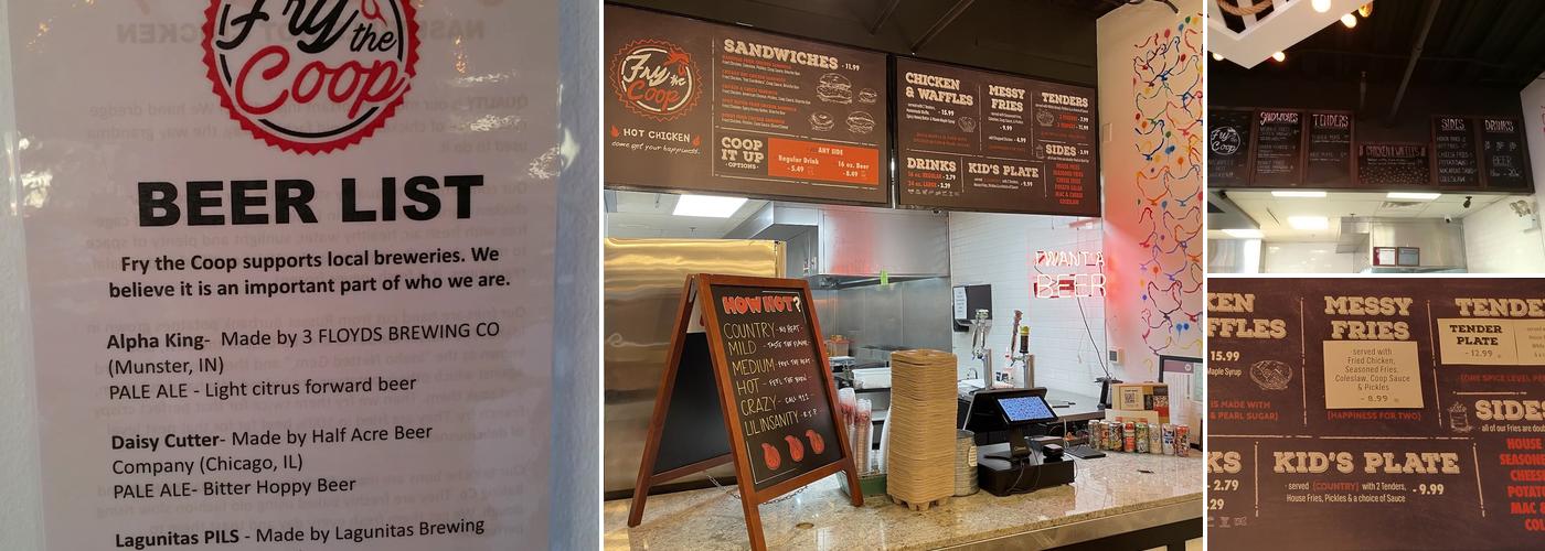 Fry the Coop (Oak Lawn) Menu