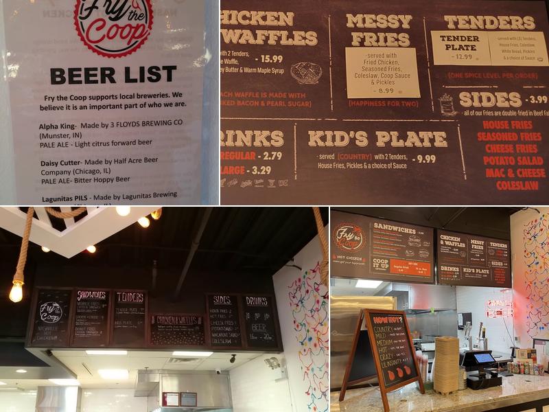Fry the Coop (Oak Lawn) Menu