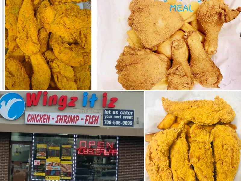 Wingz it iz Alsip Fish & Shrimp & Chicken & seafood