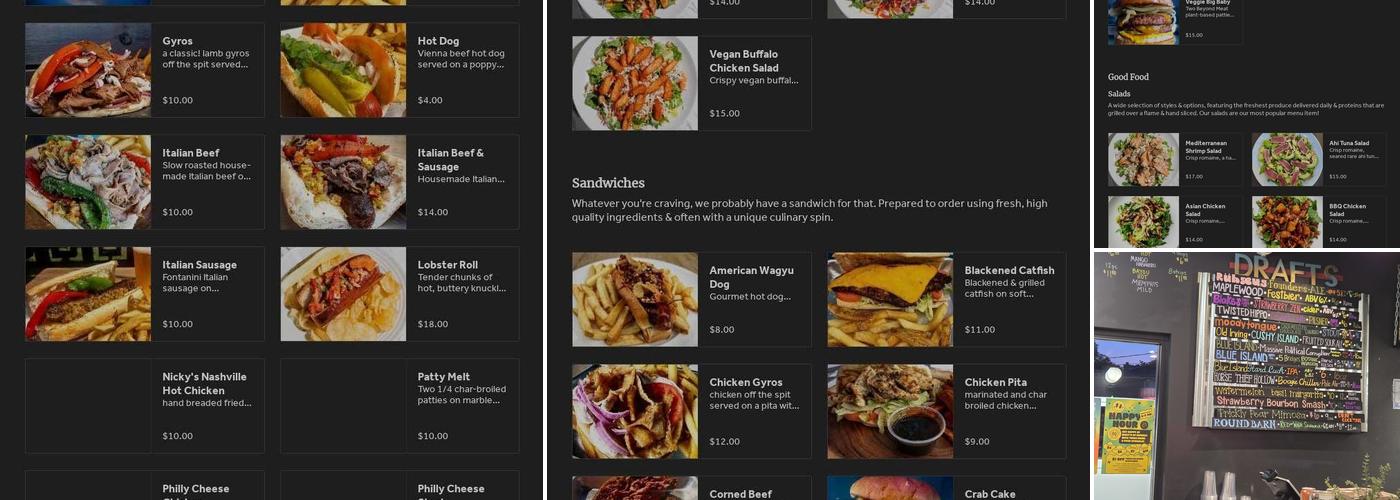 Nicky's of Beverly Menu