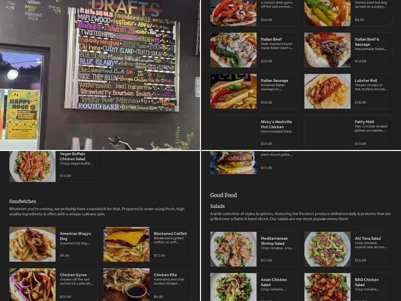 Nicky's of Beverly Menu