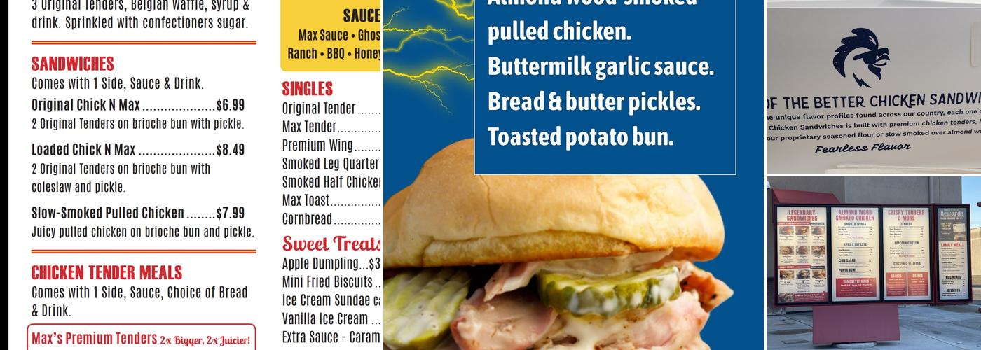 Chick N Max Menu