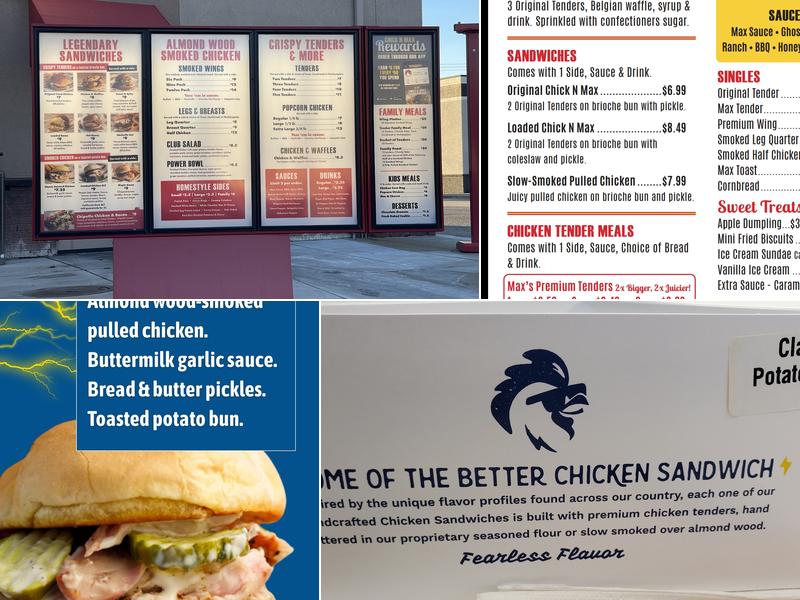 Chick N Max Menu