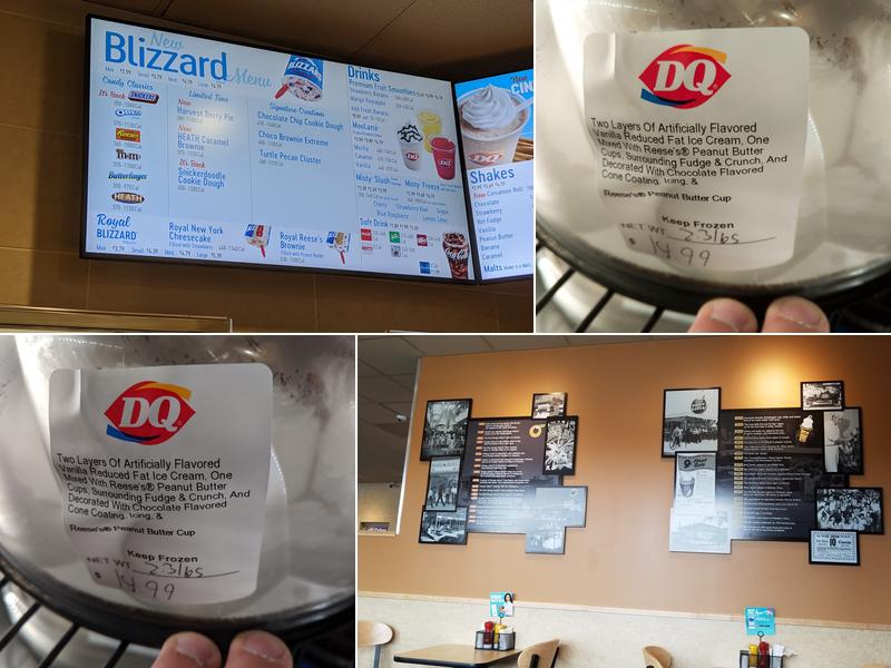 Dairy Queen Grill & Chill Menu