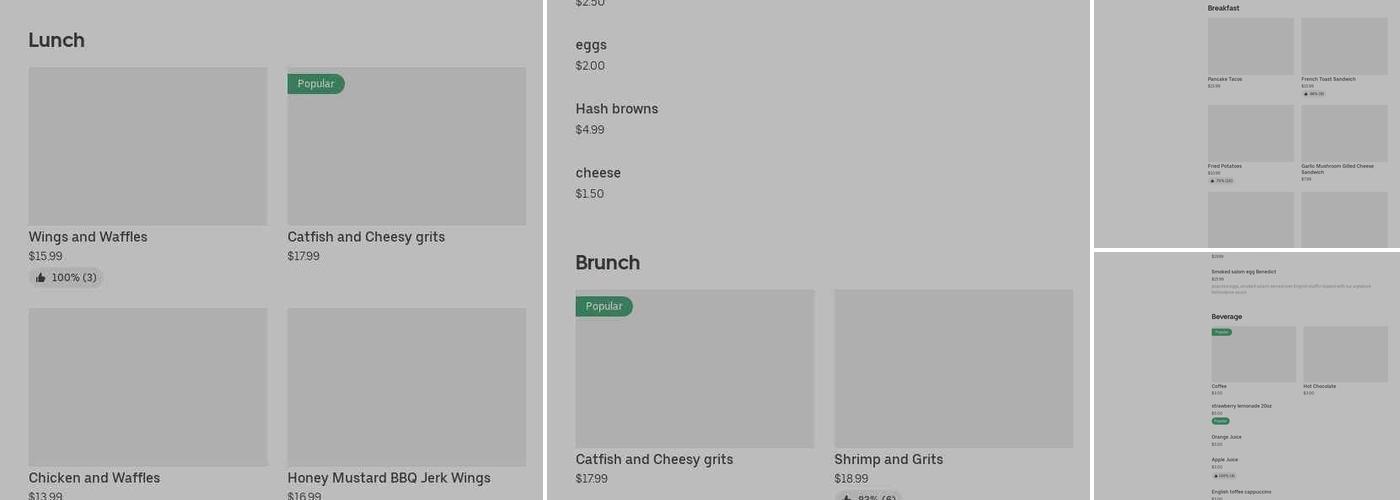 Dudley’s Fries Menu