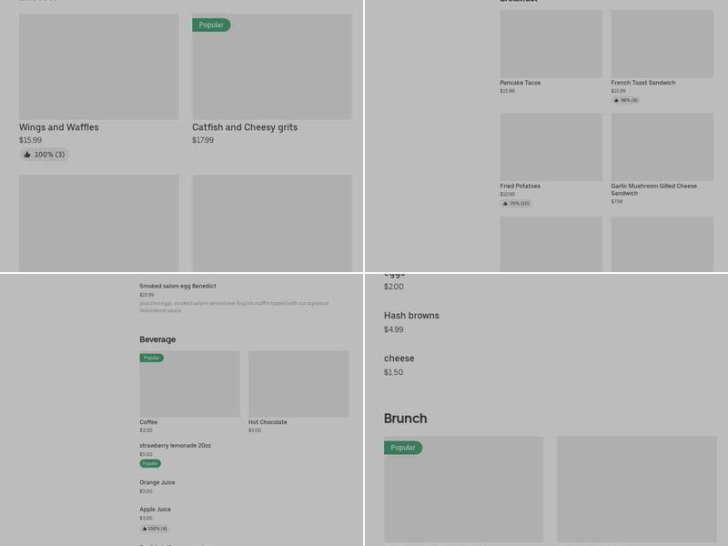 Dudley’s Fries Menu