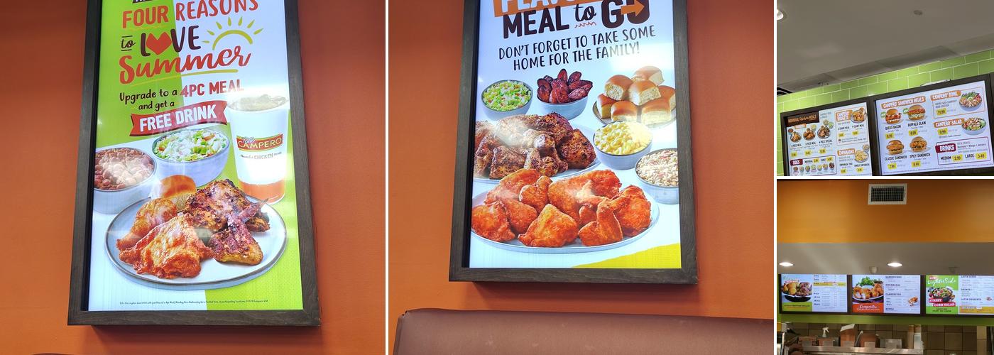 Pollo Campero Menu
