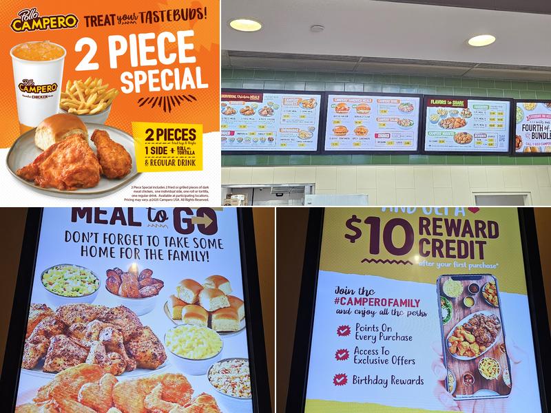 Pollo Campero Menu