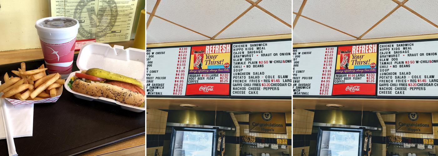 Hippo's Menu