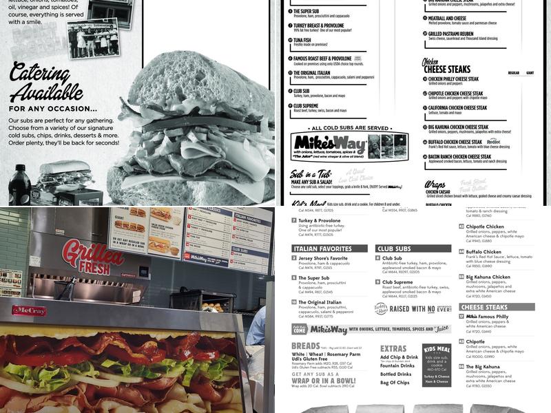 Jersey Mike's Subs Menu
