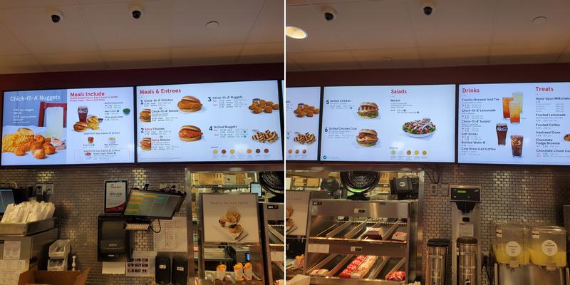 Chick-fil-A Menu