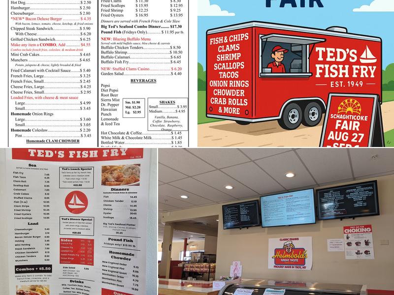 Ted's Fish Fry Menu