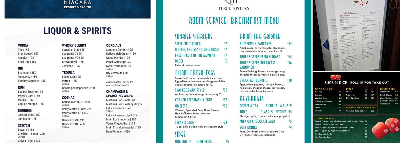 Koi Menu