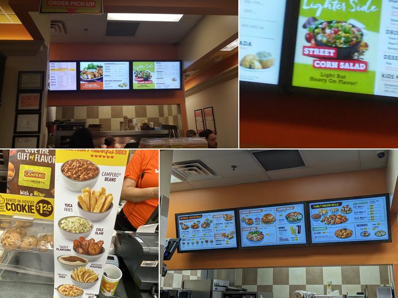 Pollo Campero Menu
