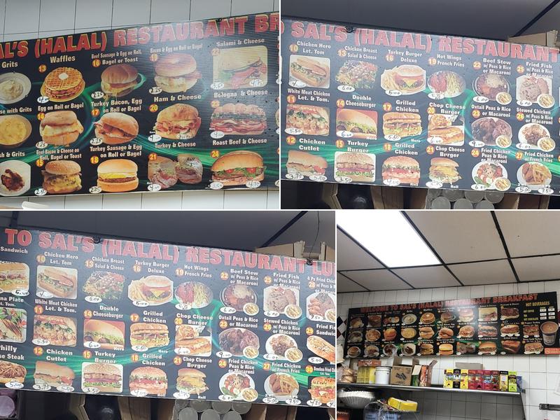 Sal's Menu
