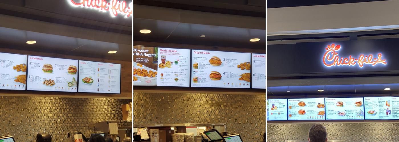 Chick-fil-A Menu