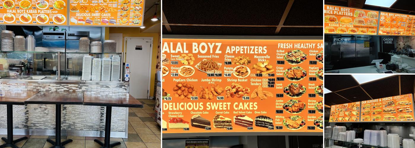 Halal boyz Menu