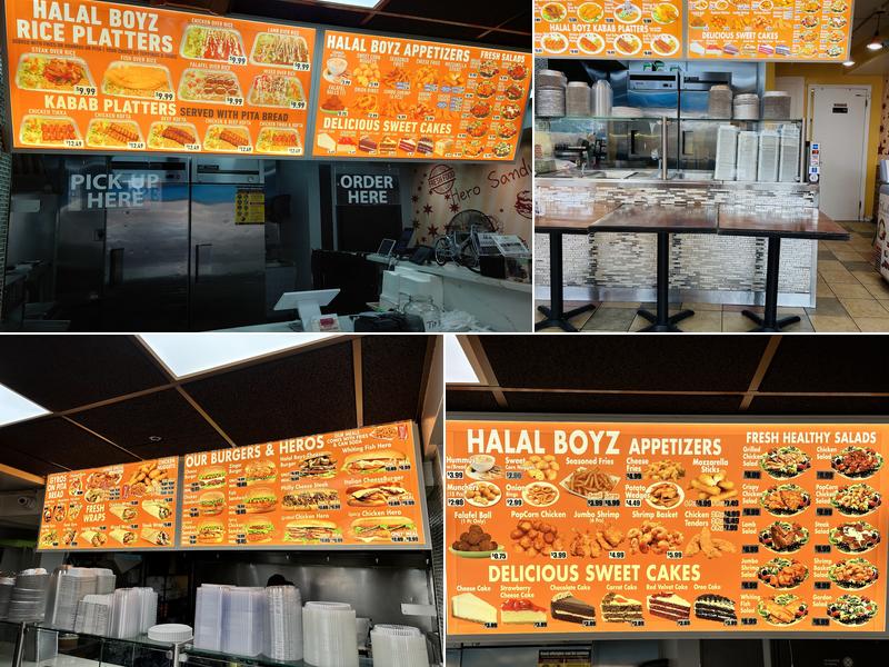Halal boyz Menu