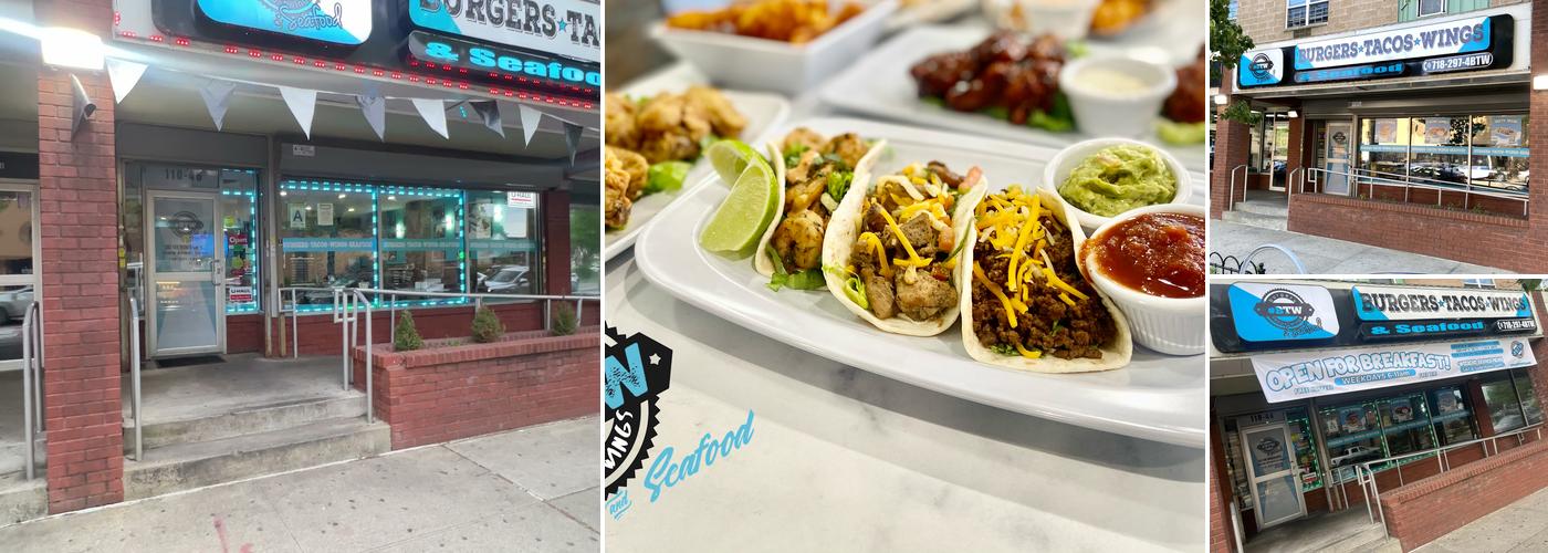 Burgers Tacos Wings & Seafood