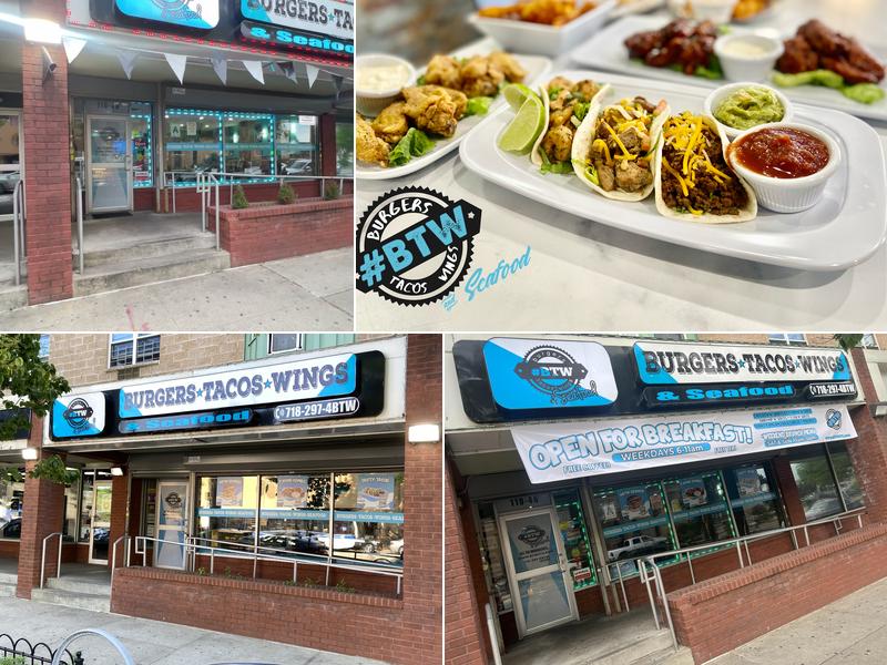 Burgers Tacos Wings & Seafood