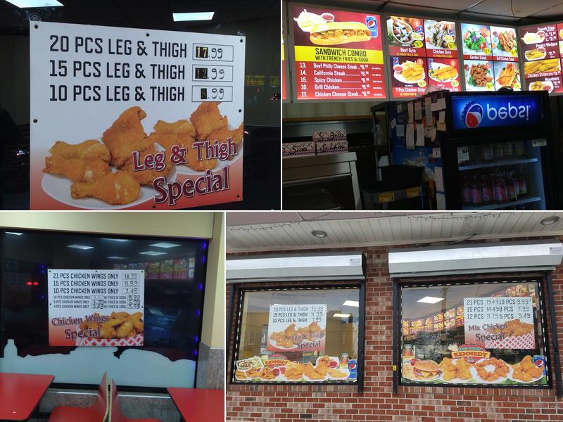 Kennedy Fried Chicken Menu