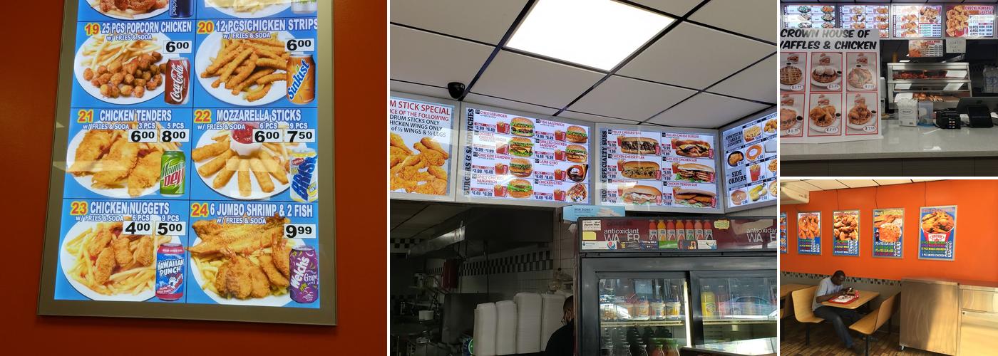 Crown Fried Chicken Menu
