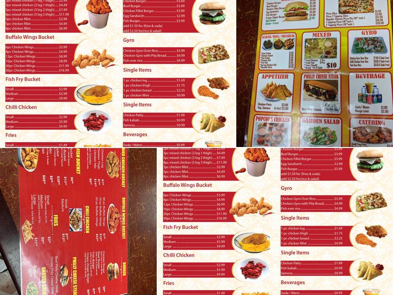 Uncle’s Fried Chicken Menu