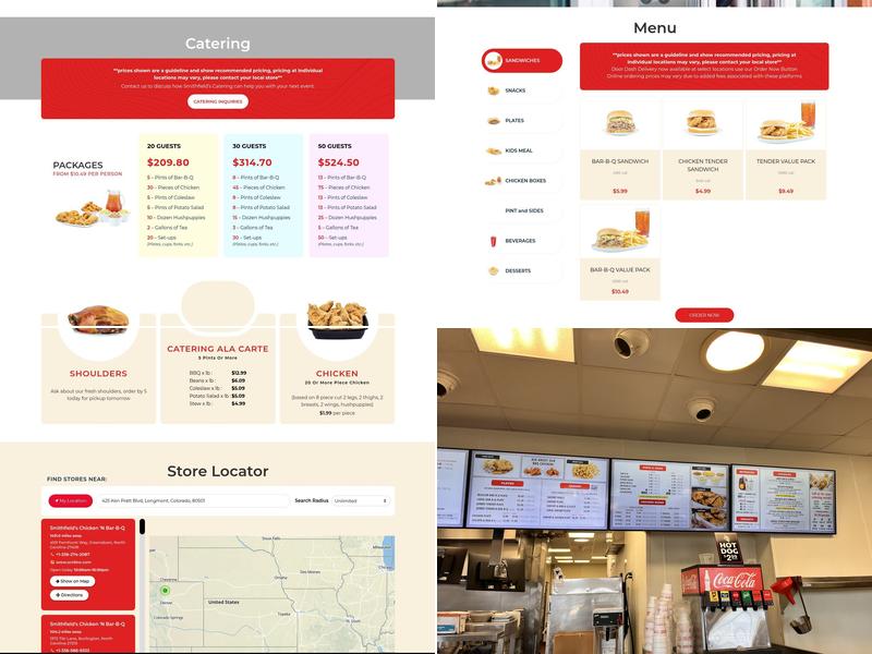 Smithfield's Chicken 'N Bar-B-Q Menu