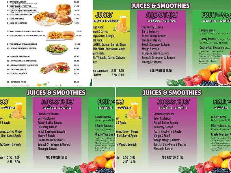 Hillside Bagels & Deli Menu