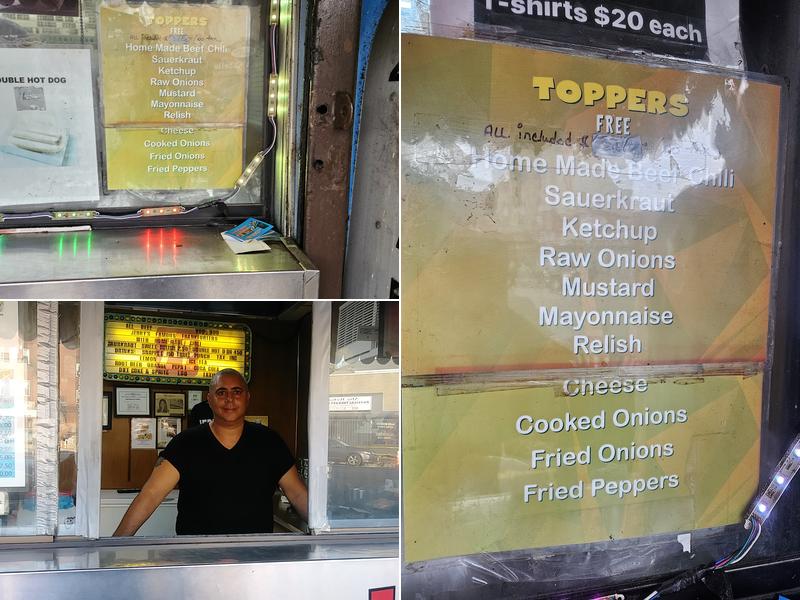 Jerry's Famous Frankfurters Menu