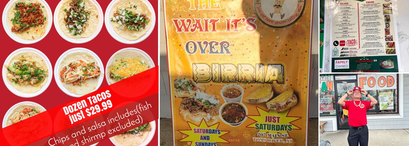 Taco-Tastic Menu