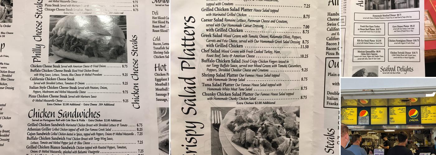 Galloping Hill Inn Menu