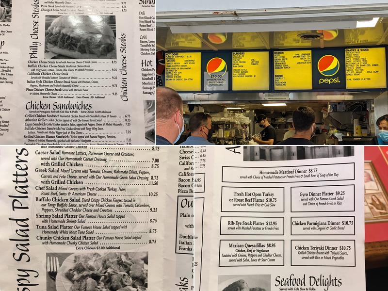 Galloping Hill Inn Menu