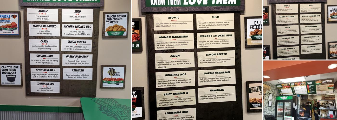 Wingstop Menu
