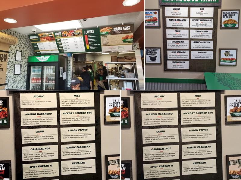 Wingstop Menu