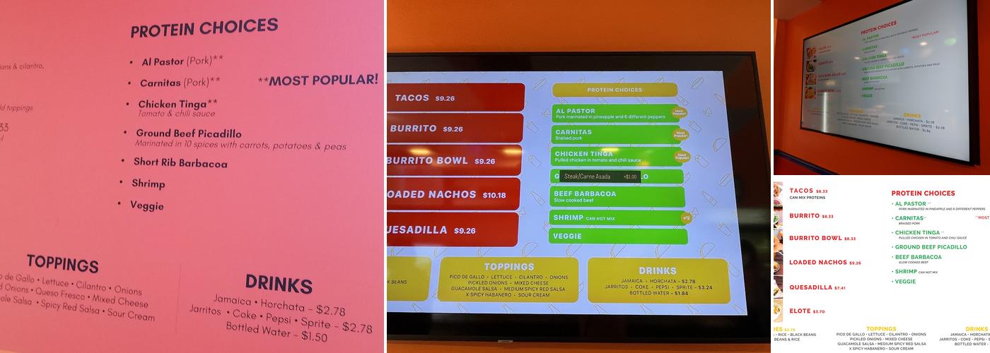 TACODELPHIA Menu