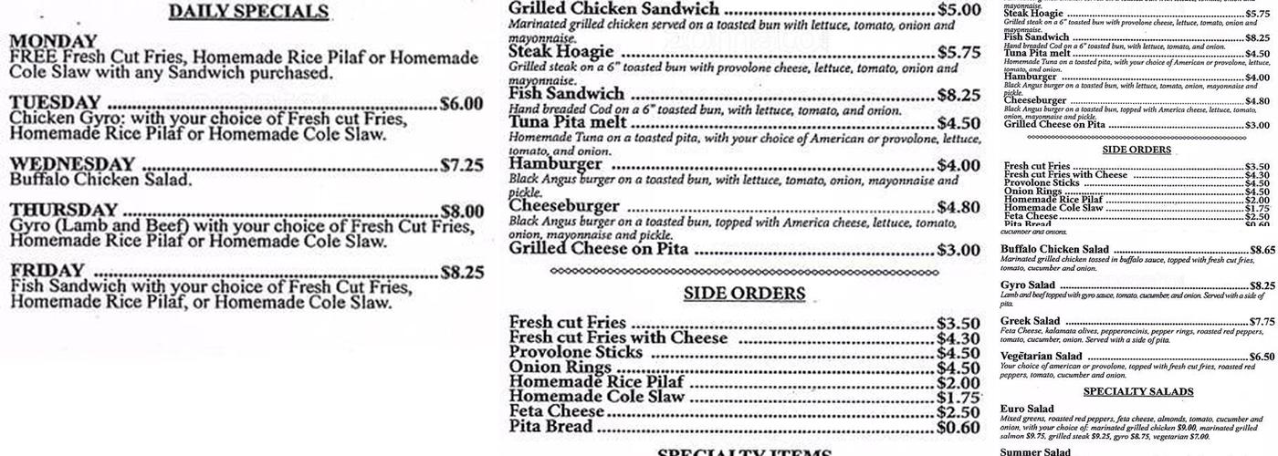 Forbes iParkit Garage Menu