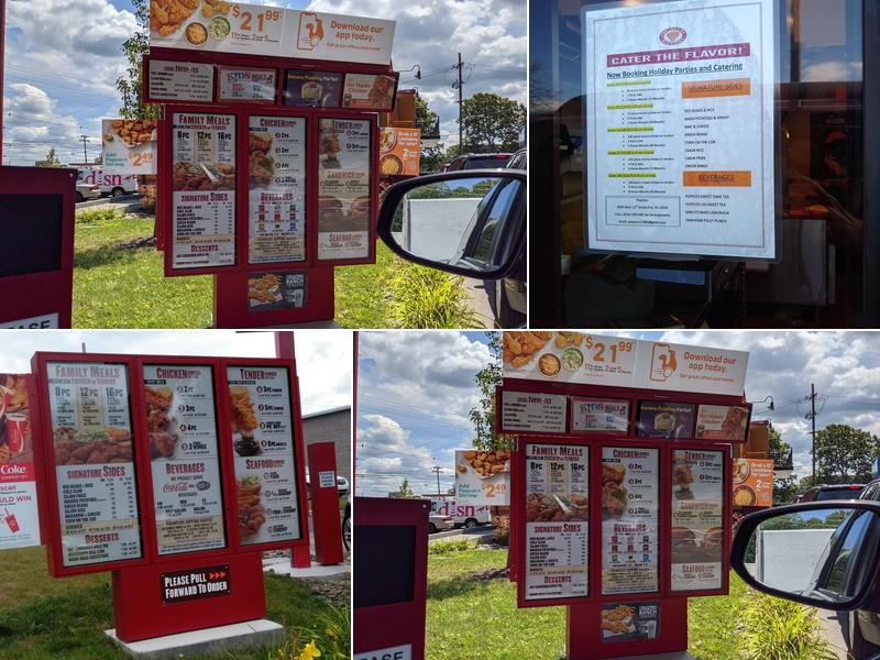 Popeyes Louisiana Kitchen Menu