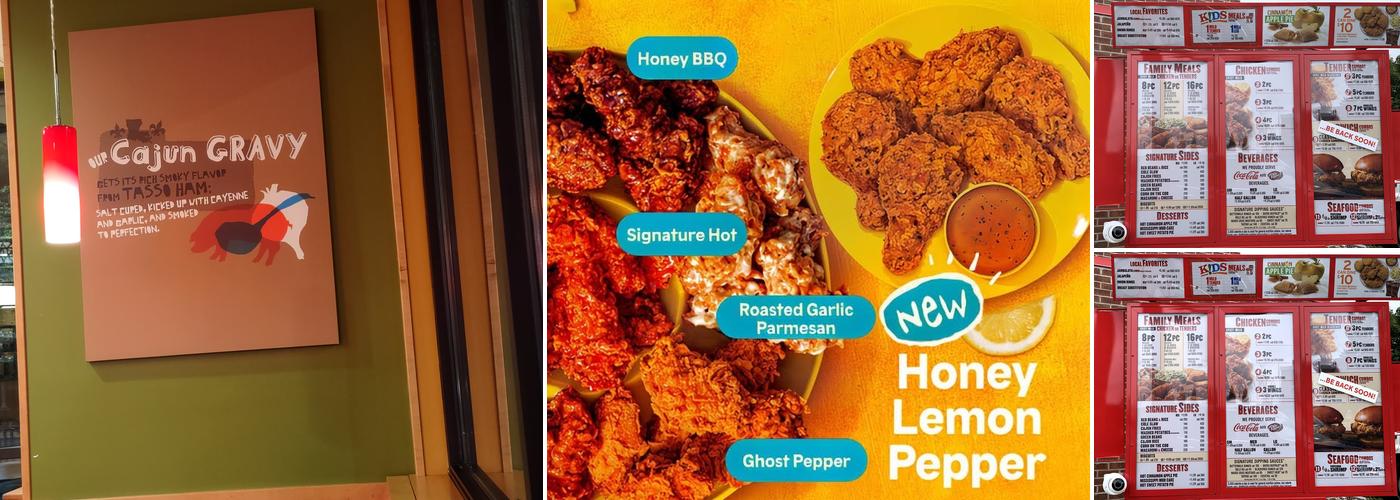 Popeyes Louisiana Kitchen Menu