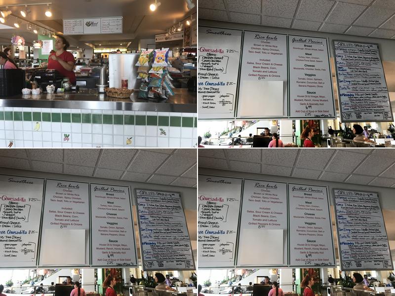 Mixed Greens Menu