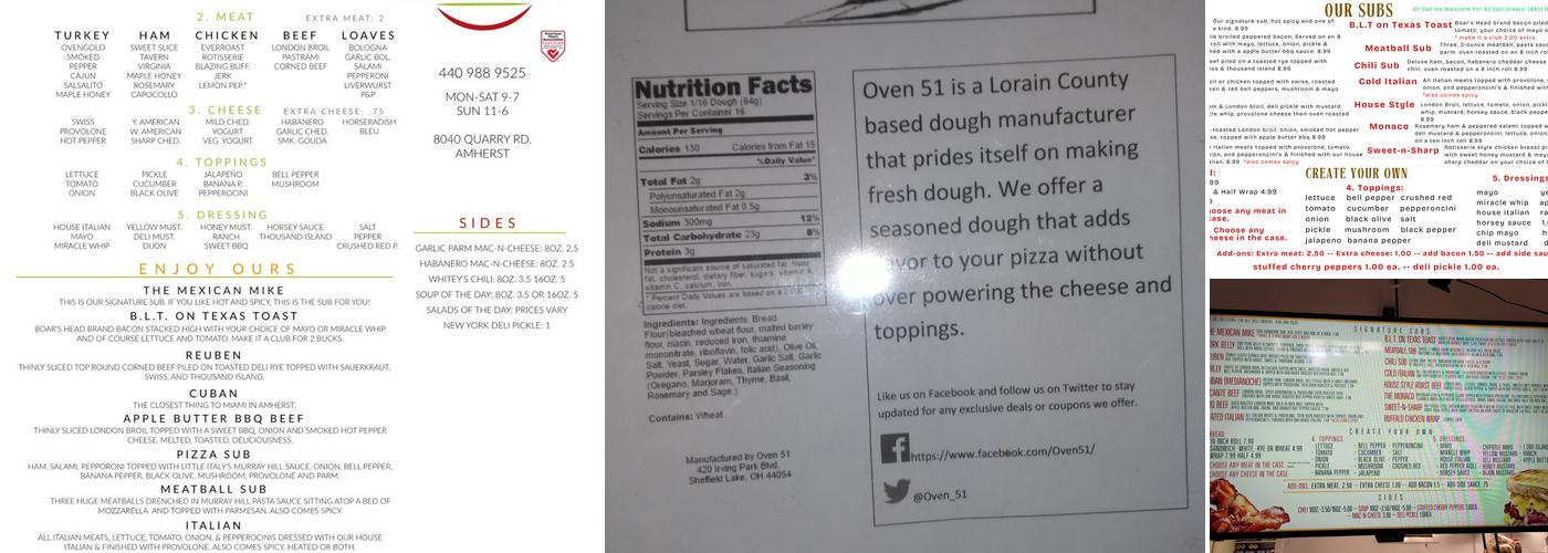 Sundays Plus / Horvaths Deli Menu