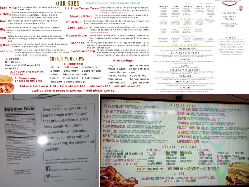 Sundays Plus / Horvaths Deli Menu