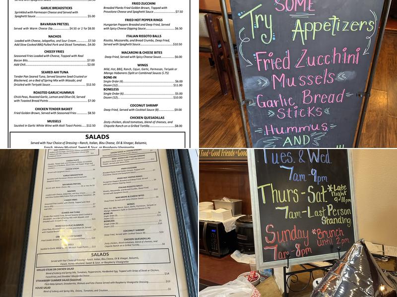 Eagle Grille & Tavern Menu