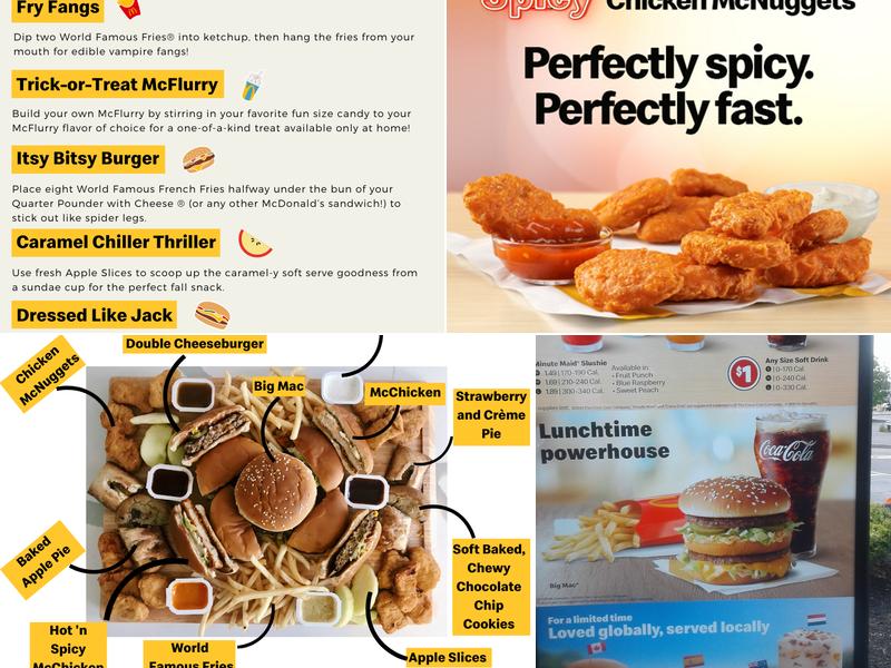 McDonald's Menu