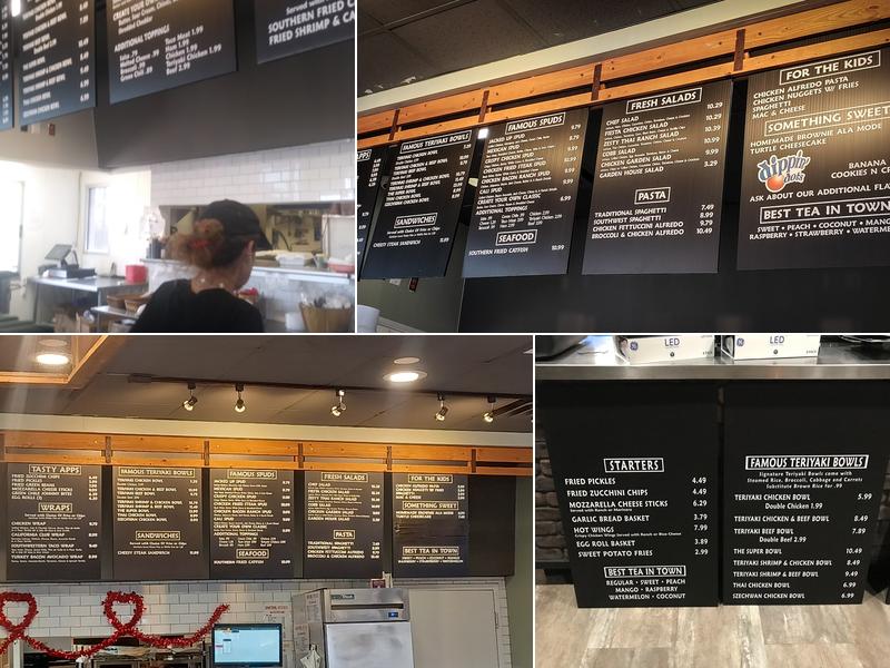 Something Different Grill - 50th Menu