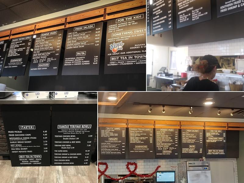 Something Different Grill - 50th Menu