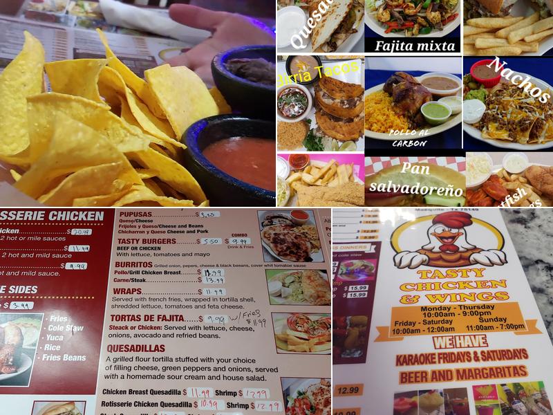 Tasty Chicken and Wings Menu