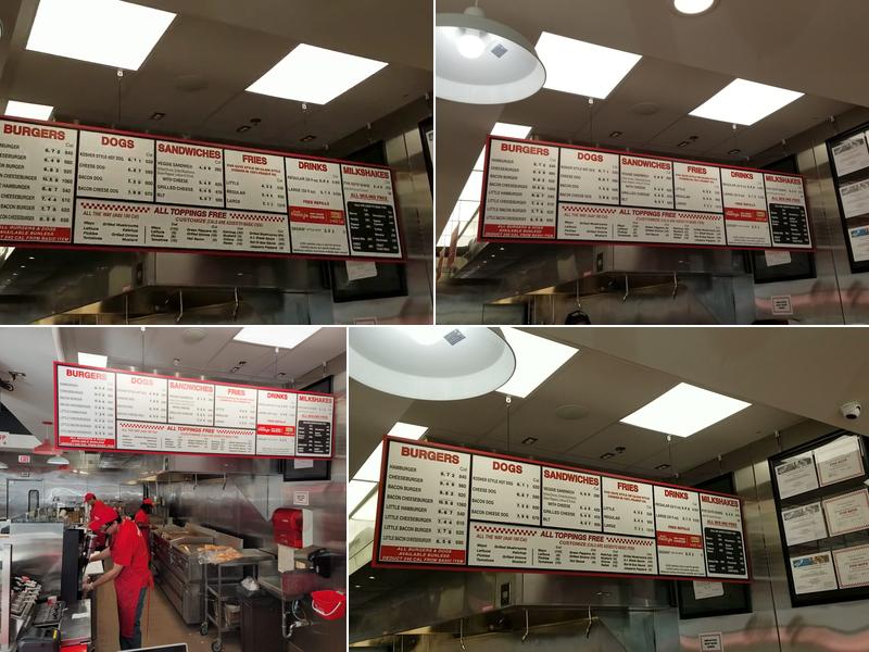 Five Guys Menu