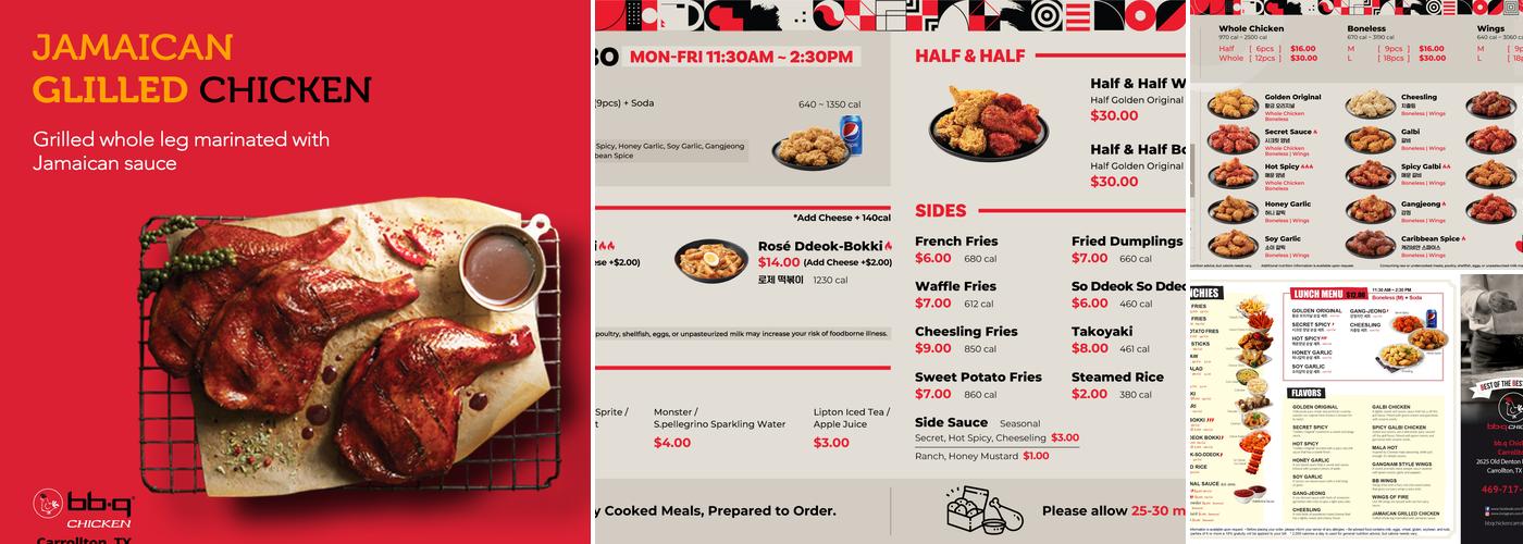 bb.q Chicken Carrollton Menu