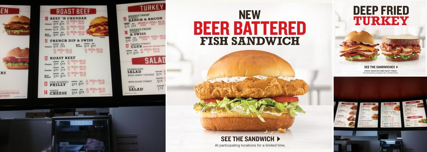 Arby's Menu